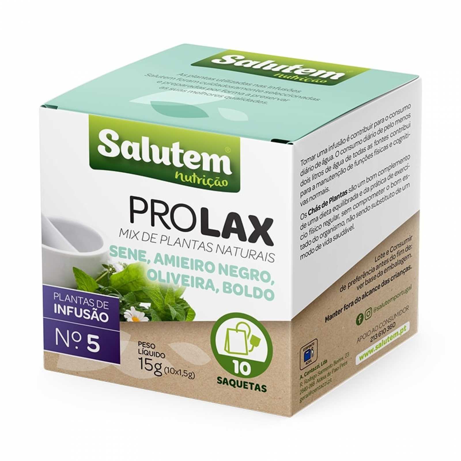 Chá Prolaxante para a Saúde - 10 sachês
