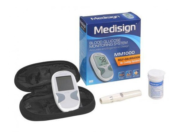 Testjezelf.nu Glucosemeter MM1000 kat en hond 1 stuk