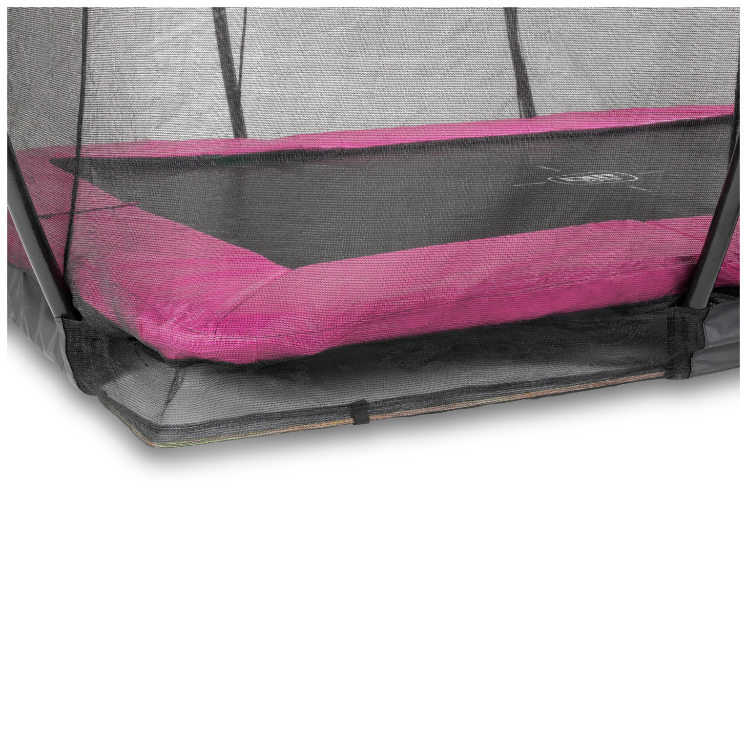 EXIT Silhouette inground trampoline 244x366cm met veiligheid