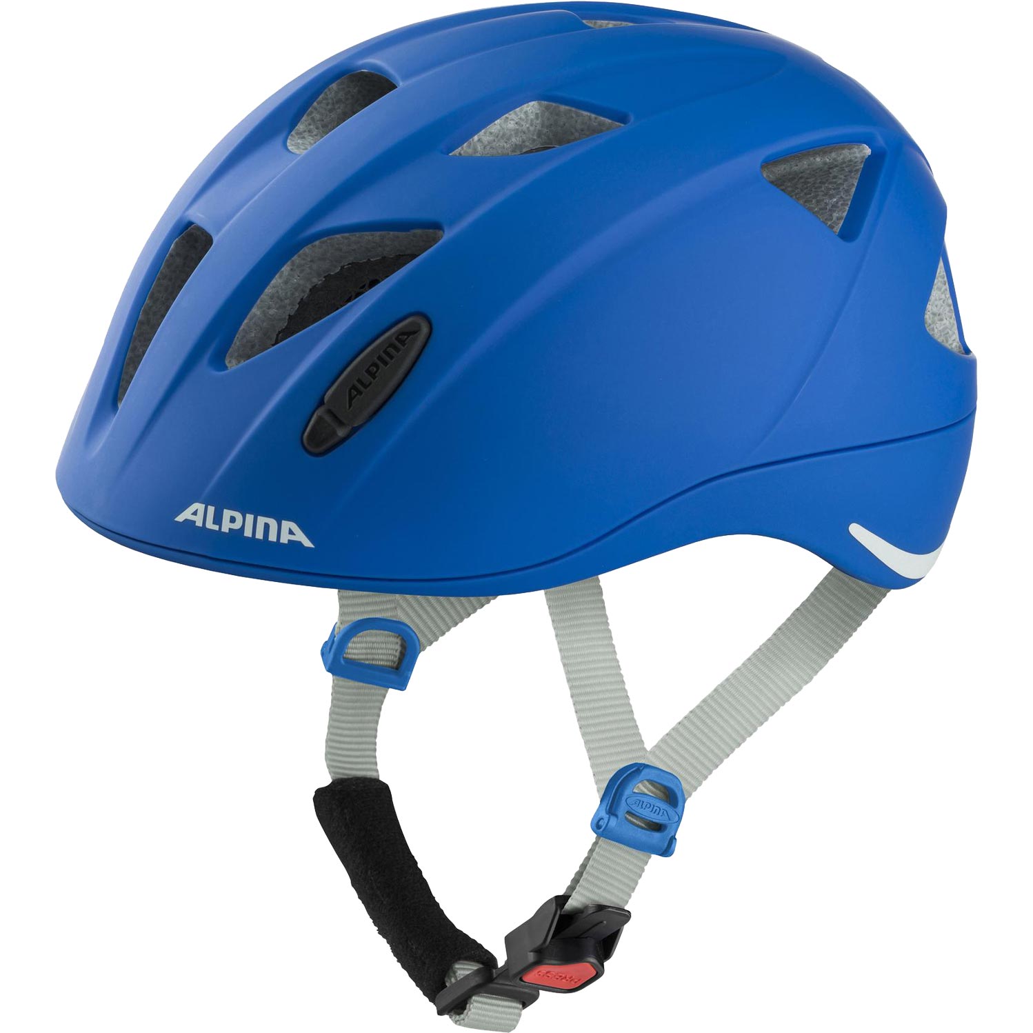 Alpina Ximo L.E. Radhelm Kinder mattblau