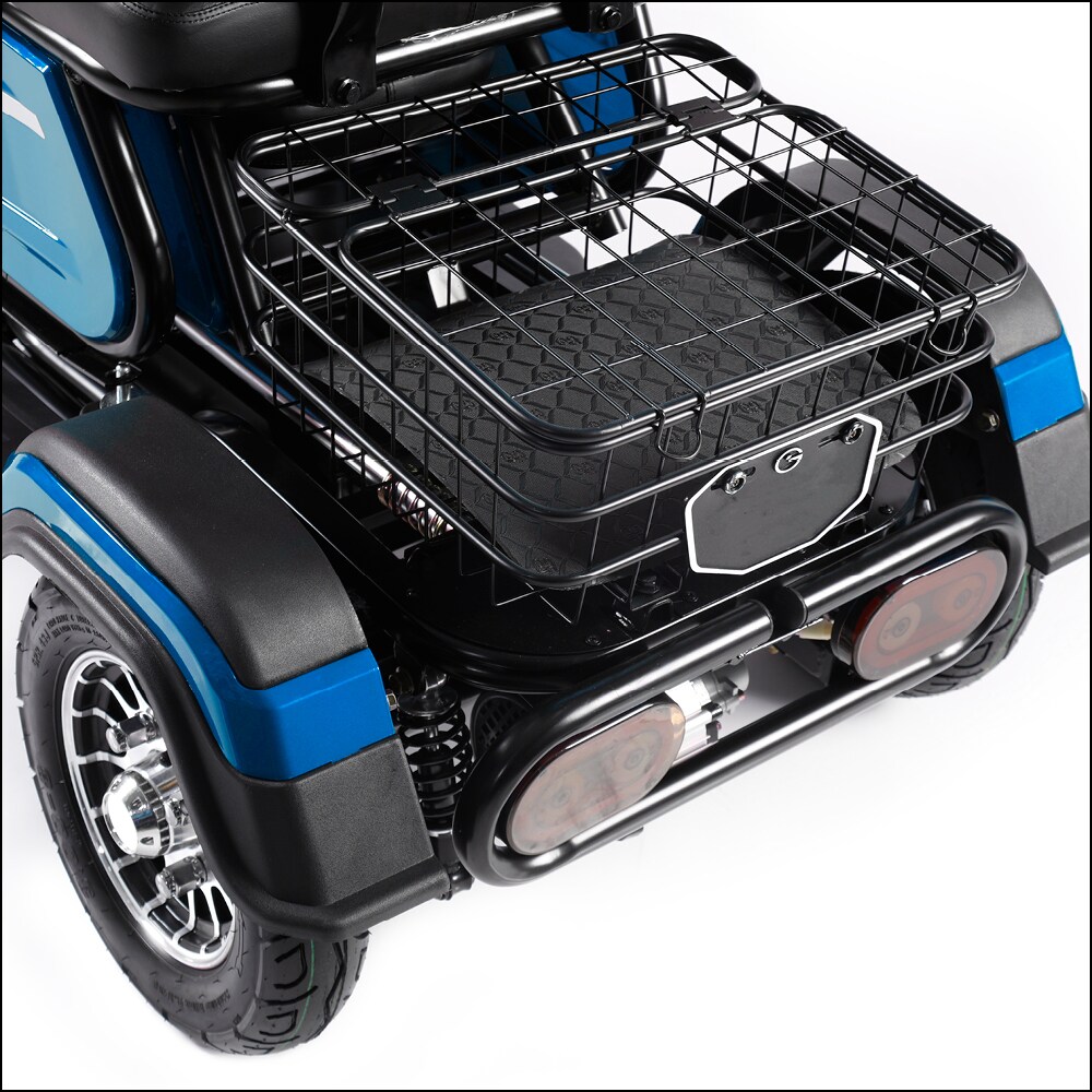 ENEWAY Elektromobil Bari - ETrike - E-Mobil - 3-Rad 6 km/h führerscheinfrei helmfrei blau