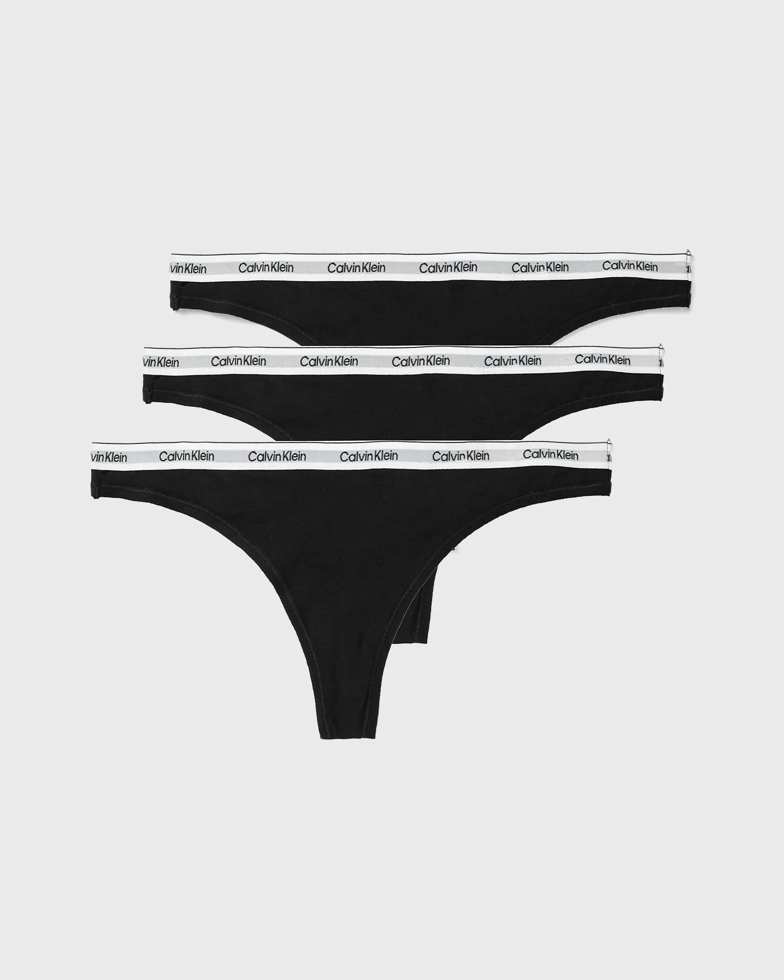 Calvin Klein Underwear WMNS 3 PACK THONG (LOW-RISE)