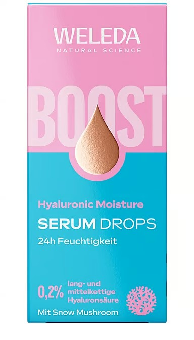 Weleda Serum Drops<br>30 ml, Flasche, Hyaluronic Moisture