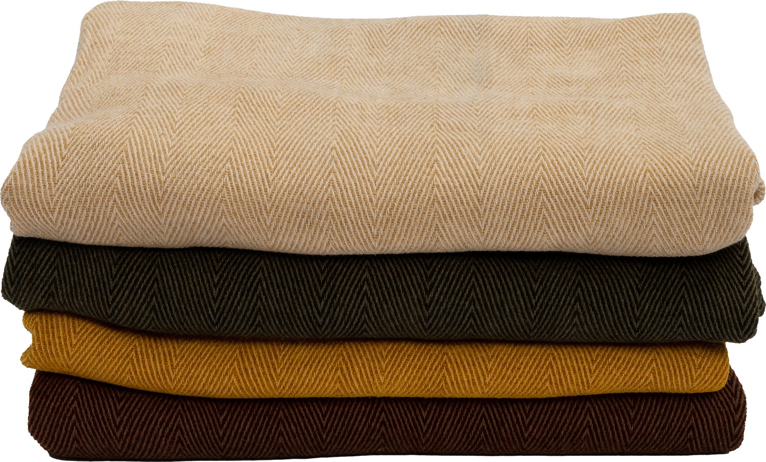 Intratuin plaid Ela bruin 130 x 180 cm