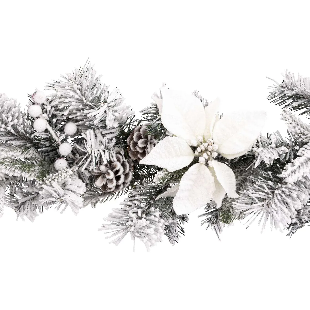 Atmosphera, Createur D'Interieur Guirlande Eclat Hivernal - Blanc - 2 m