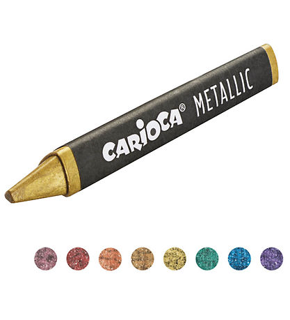 Carioca Wachsfarben - 8 st. - Metallic