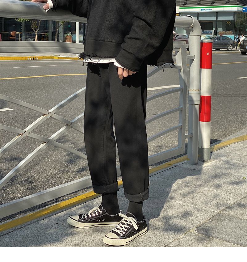 POSI - Cropped Tapered Jeans