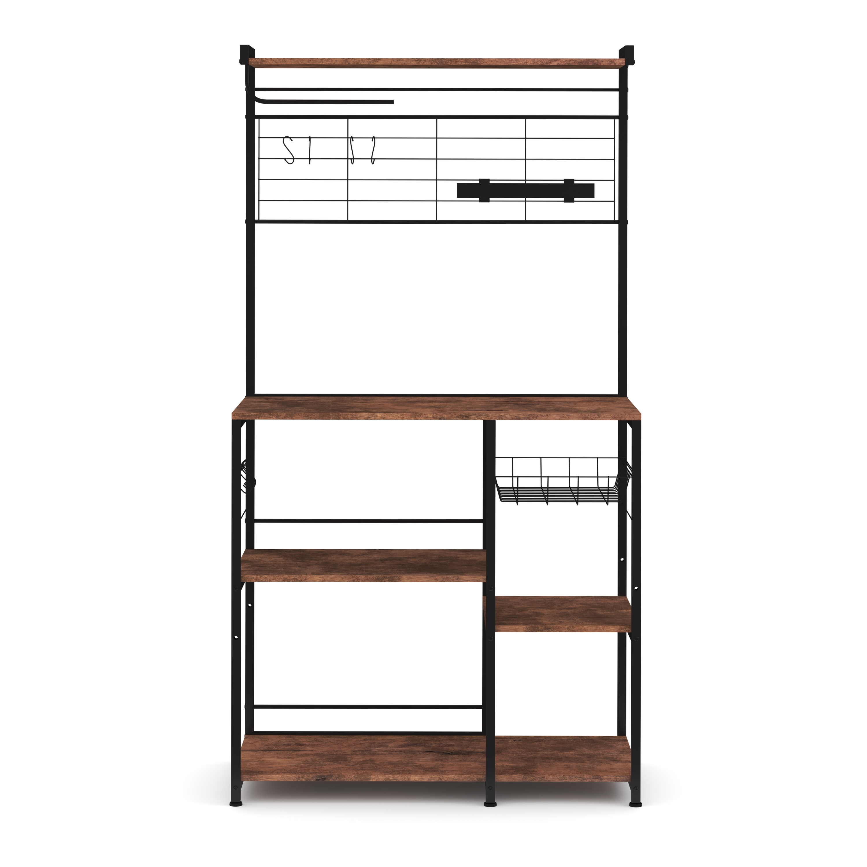Küchenregal Vintage BONITA 90 x 167 x 42 cm