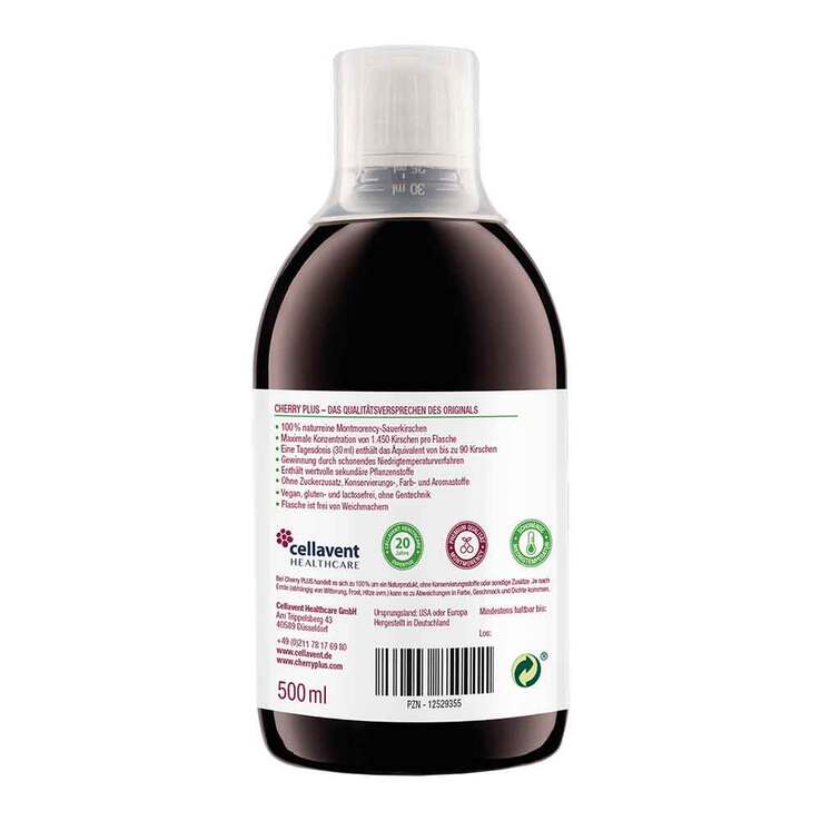 Cherryplus Das Original Montmorency Sauerk.-Konzentrat , 6X500 ml