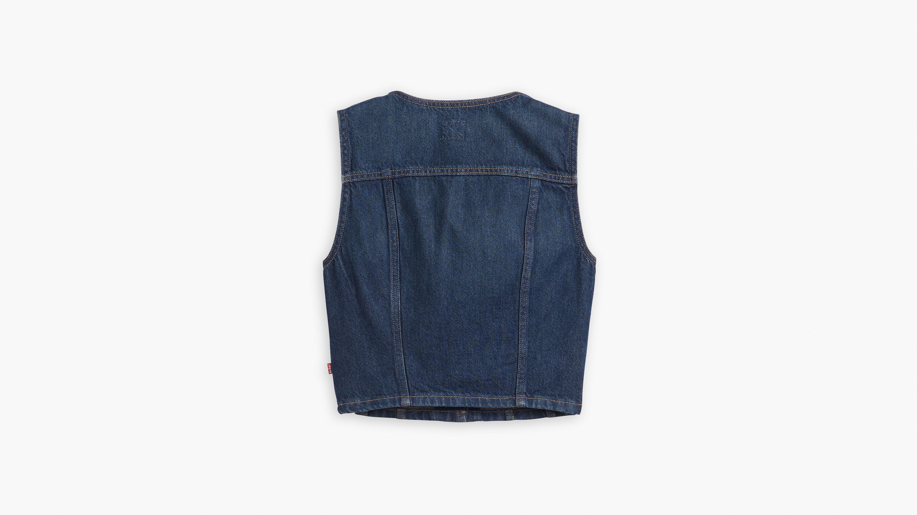 Bustier Bella Denim - Dark Side Scrape - Bleu