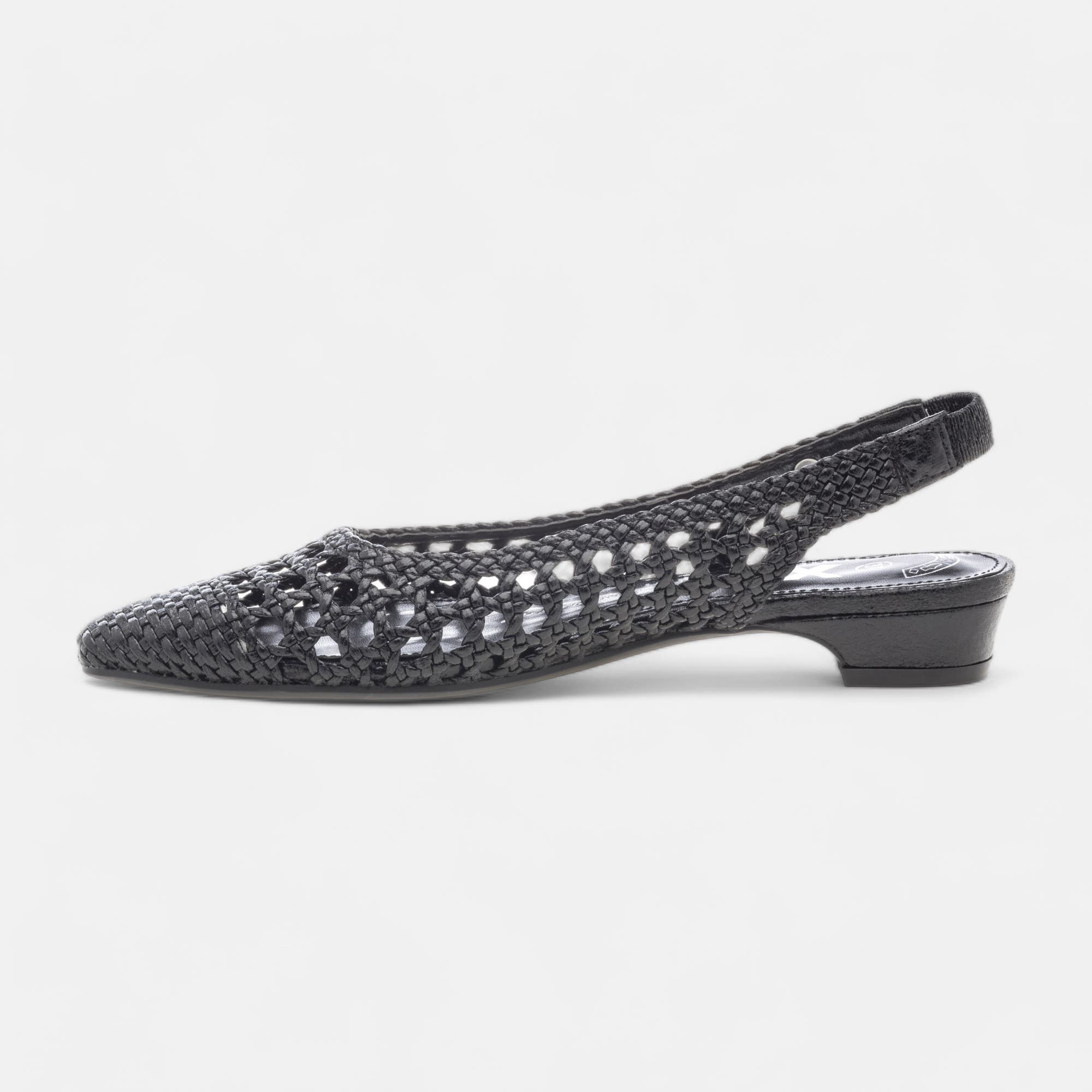 Escarpins avec bride arrière Femme noir