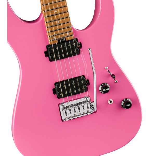 Charvel PM DK24 HH 2PT CM BBG Pink