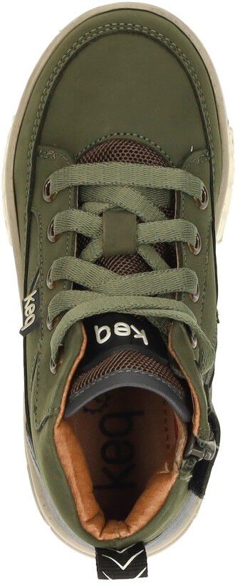 Keq Veterschoenen Hoog groen