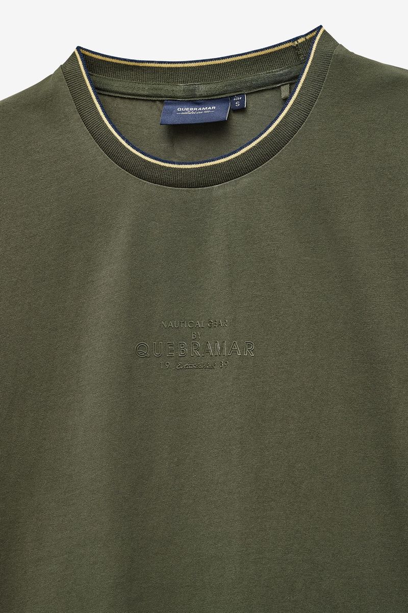 T-SHIRT COM PRINT
