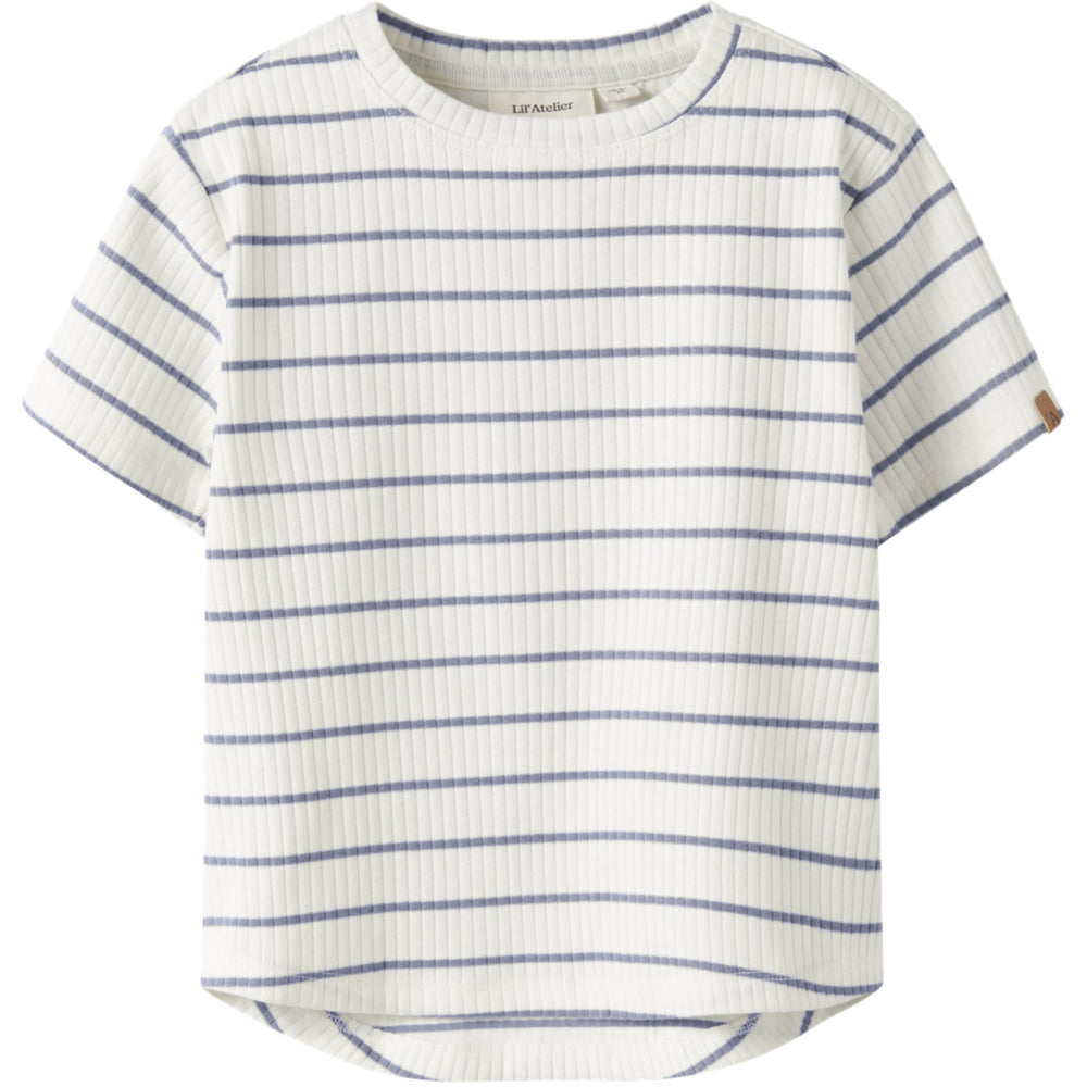 Køb Lil'Atelier Coconut Milk Zen Blue Nmmkail Ss Top Lil Noos