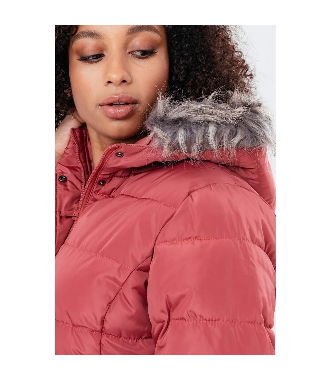 Hype - Manteau - Femme (Rose) - UTHY6955