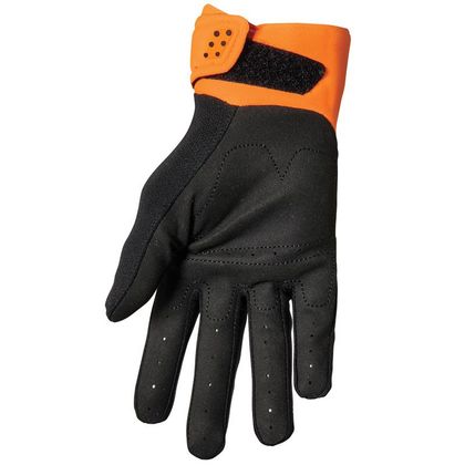 Gants cross Thor SPECTRUM ORANGE BLACK ENFANT - Orange