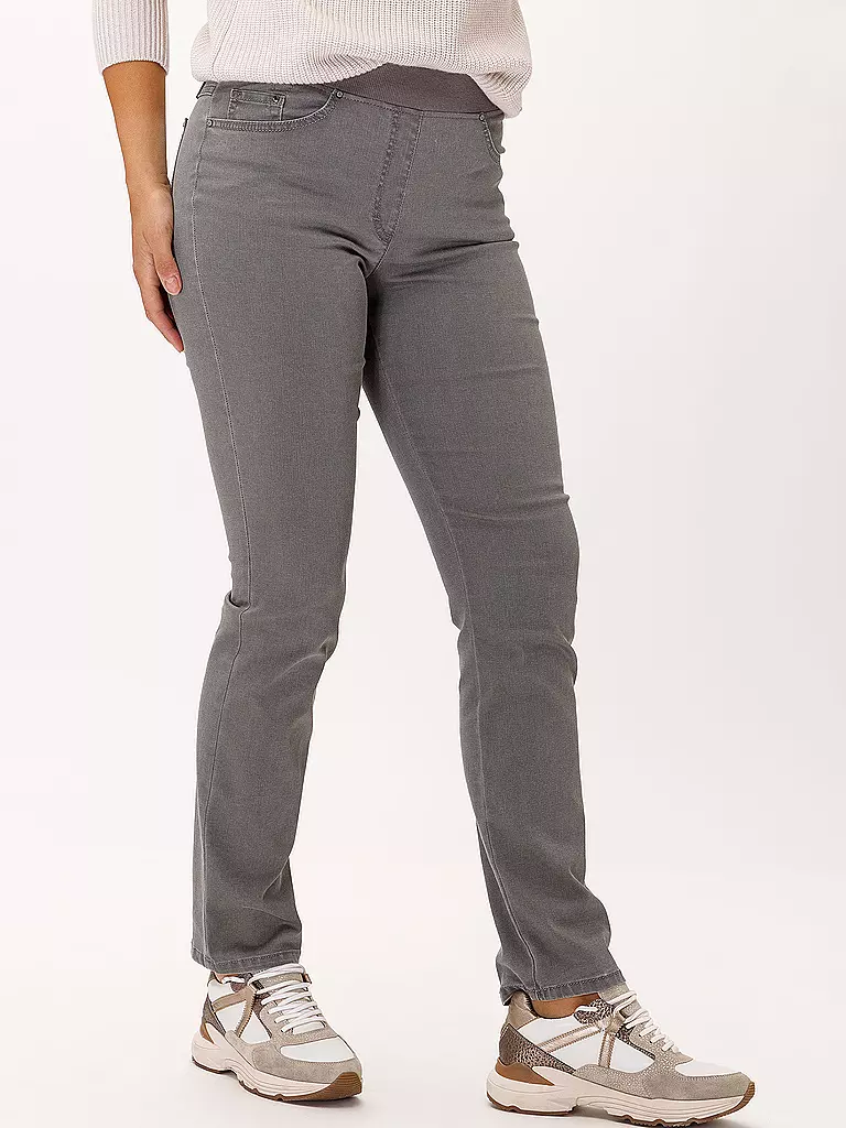 RAPHAELA BY BRAX Hose Slim Fit PAMINA grau