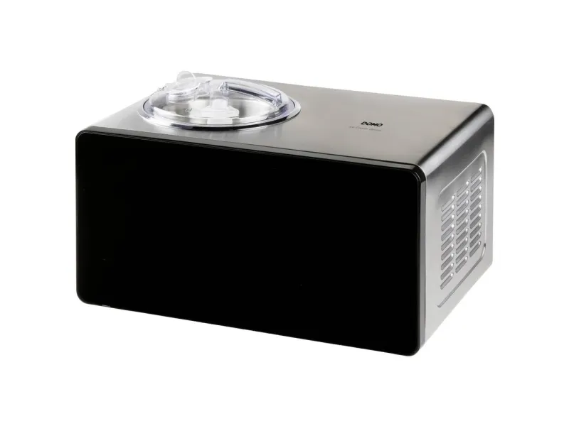 Domo DO9252I, Kompressor ismaskine, 1,5 L, LED, Rustfrit stål, 60 dB, Sort