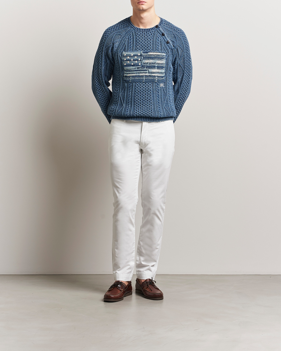 Polo Ralph Lauren Slim Fit Stretch Chinos Deckwash White