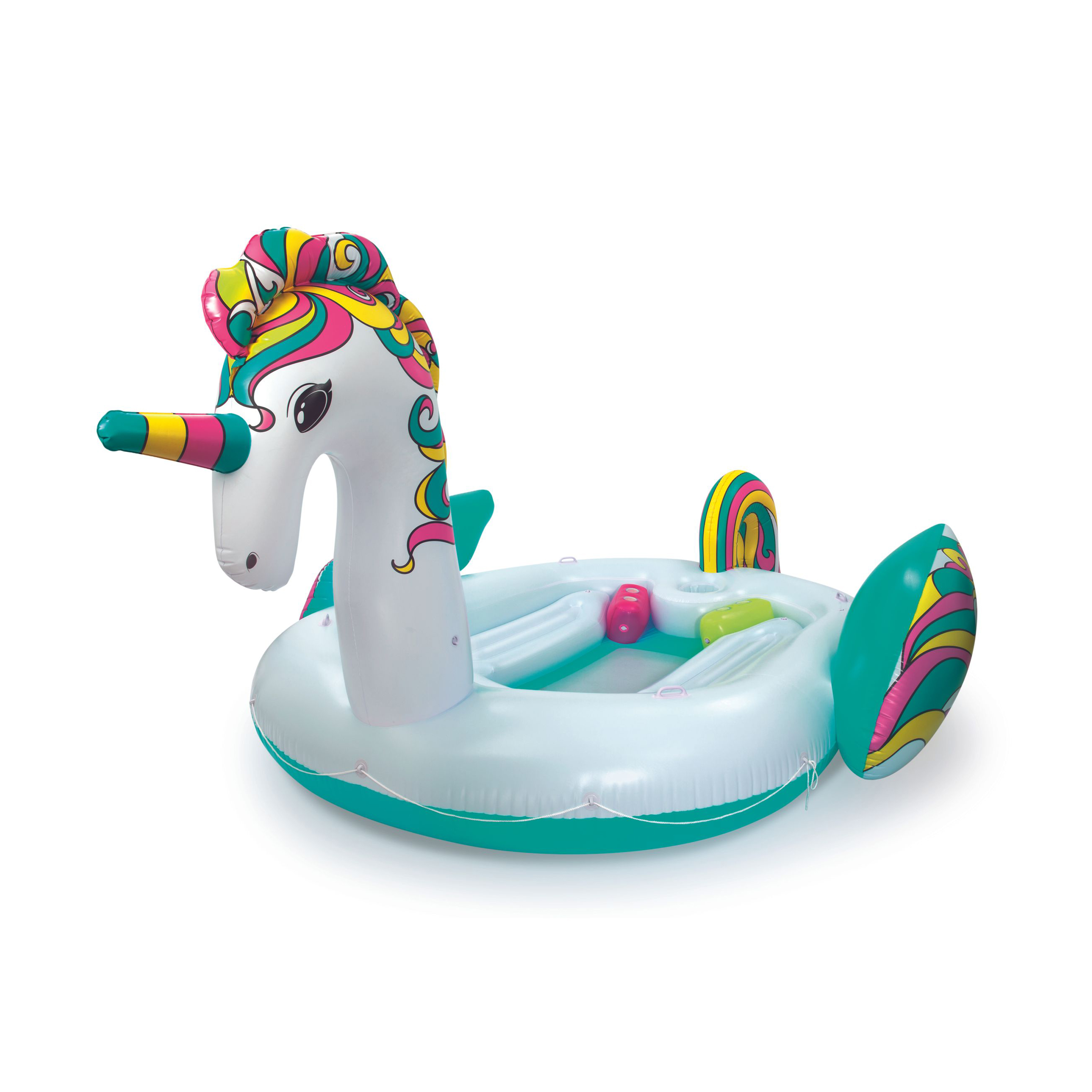 Badeinsel XXL Unicorn 603 x 419 x 277 cm