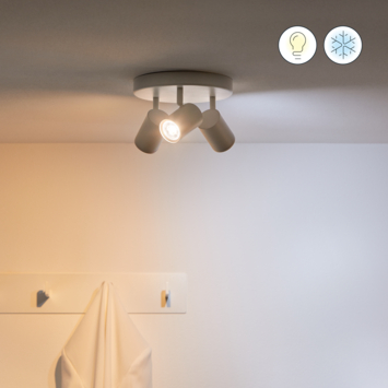 WiZ Connected LED spot GU10 50W kleur licht dimbaar