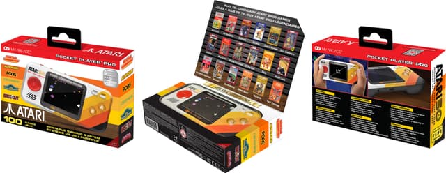 My Arcade Pocket Player Atari 100 spil håndholdt konsol