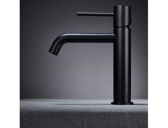 IMEX PRODUCTS - Robinet mitigeur de lavabo monza noir mat, corps du robinet...