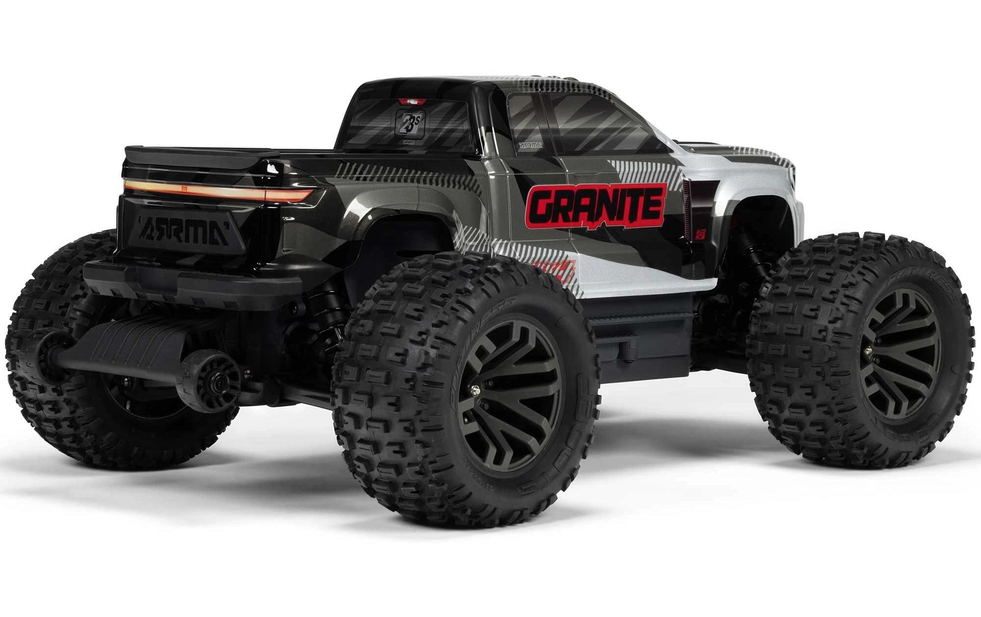 Monster Truck Granite BLX 223S, Gun Metal ARTR, 1:10<br>Off-Road Model im Massstab 1:10