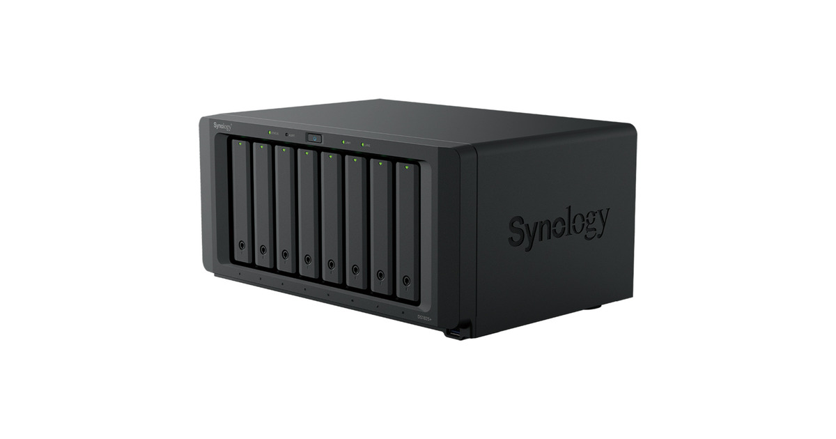 SynologyDiskStation DS1825+ nas  (Zwart, 2x LAN, USB)