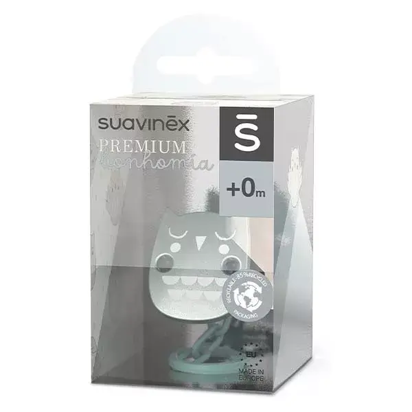 Prendedor de Chupeta Suavinex Bonhomia Verde