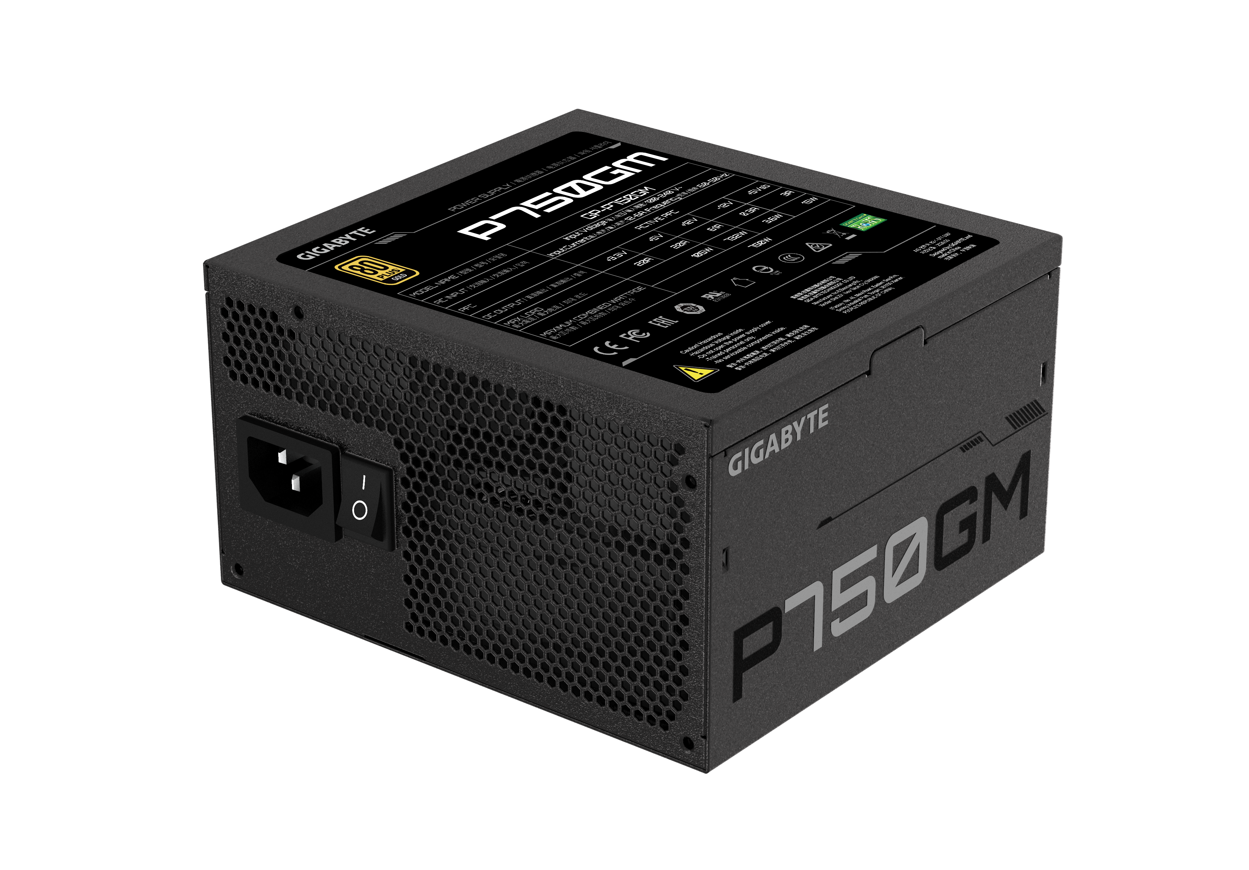 Gigabyte P750GM 750W - 80 Plus Gold