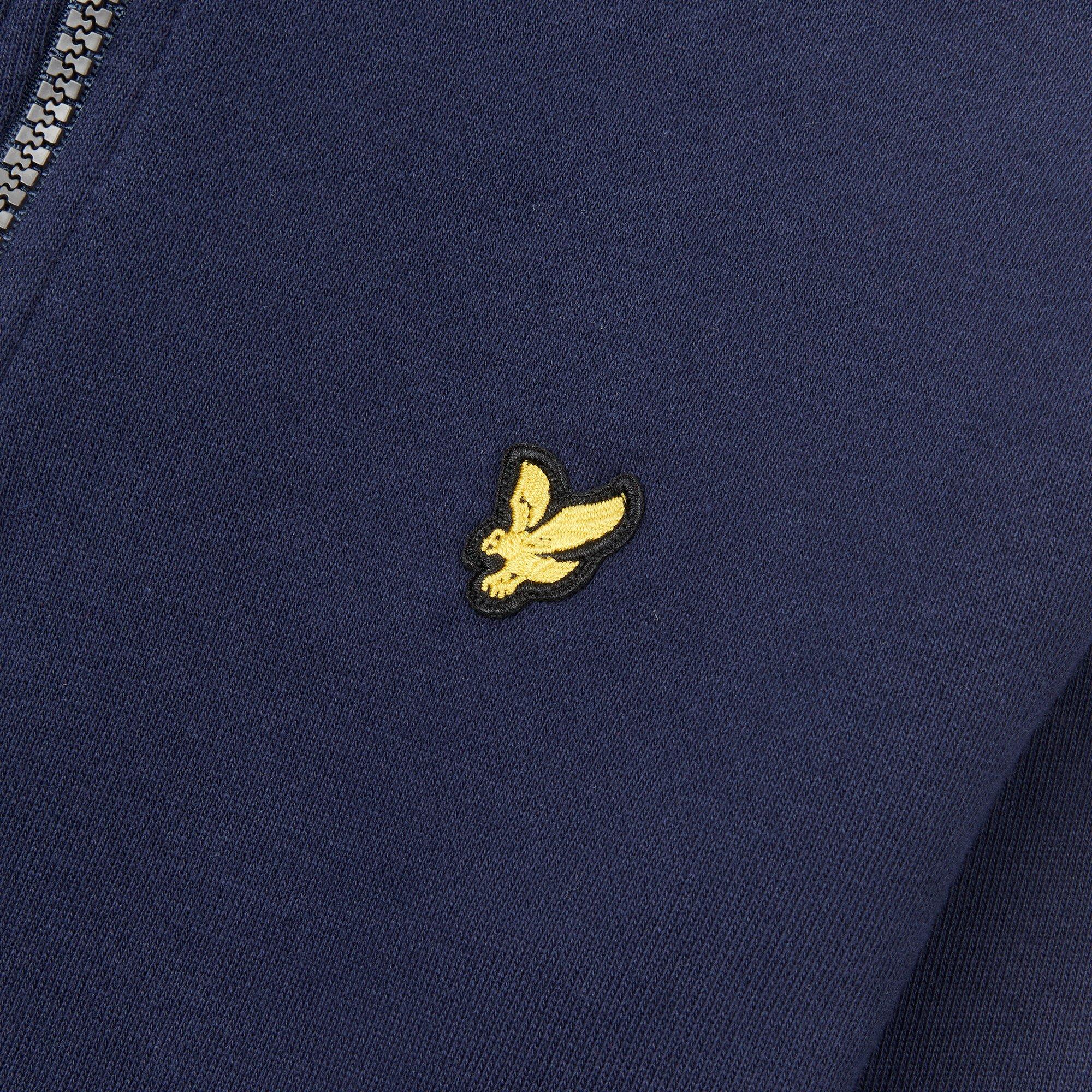 Lyle and Scott Golden Eagle Quarter Zip Fleece Top Juniors