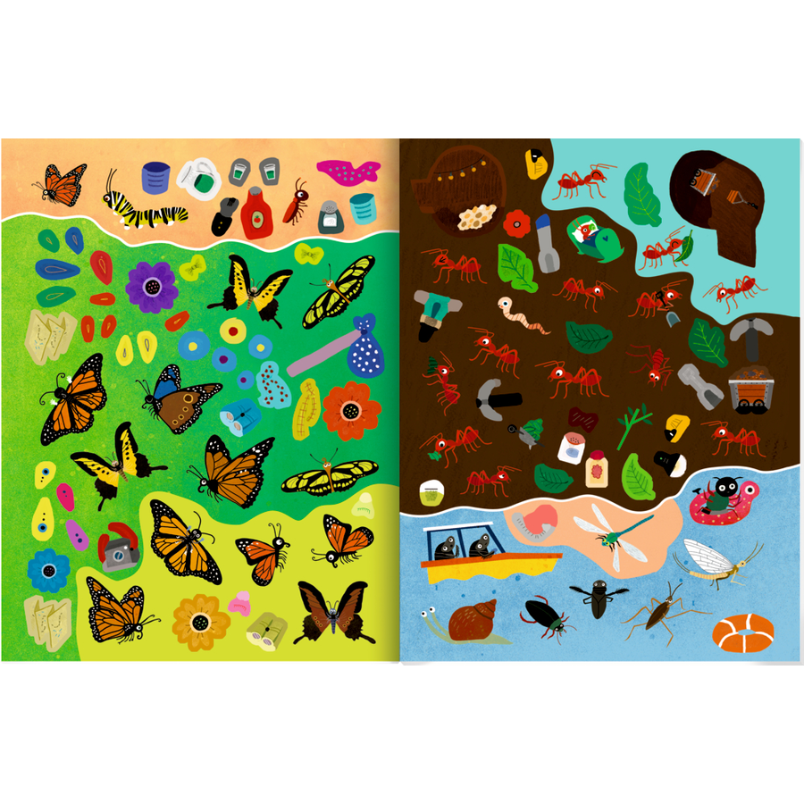 Coppenrath Wimmel-Stickerwelt: Krabbeltiere