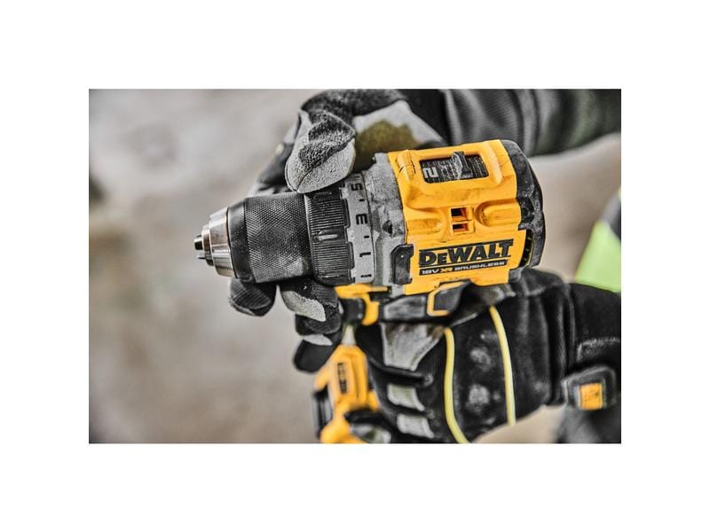DEWALT Akku-Bohrschrauber 18 V, Solo Universell einsetzbarer Akku-Bohrschrauber mit bürstenlosem Motor