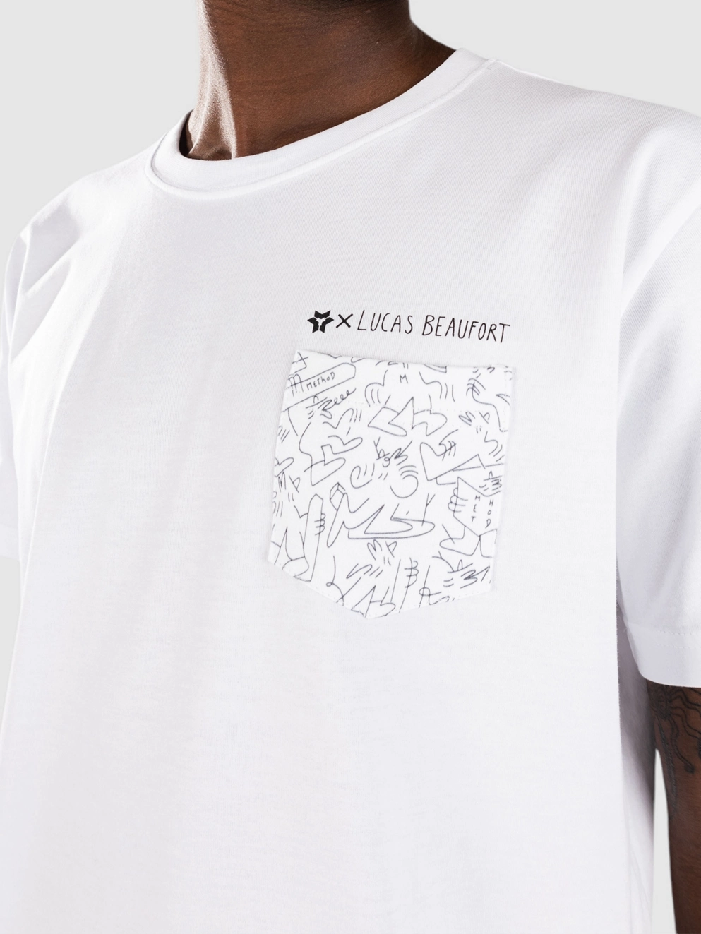 Method Mag X Lucas Pocket T-Shirt white