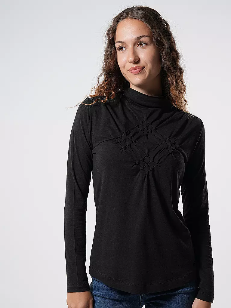 ARMARGENTUM Langarmshirt KEA schwarz