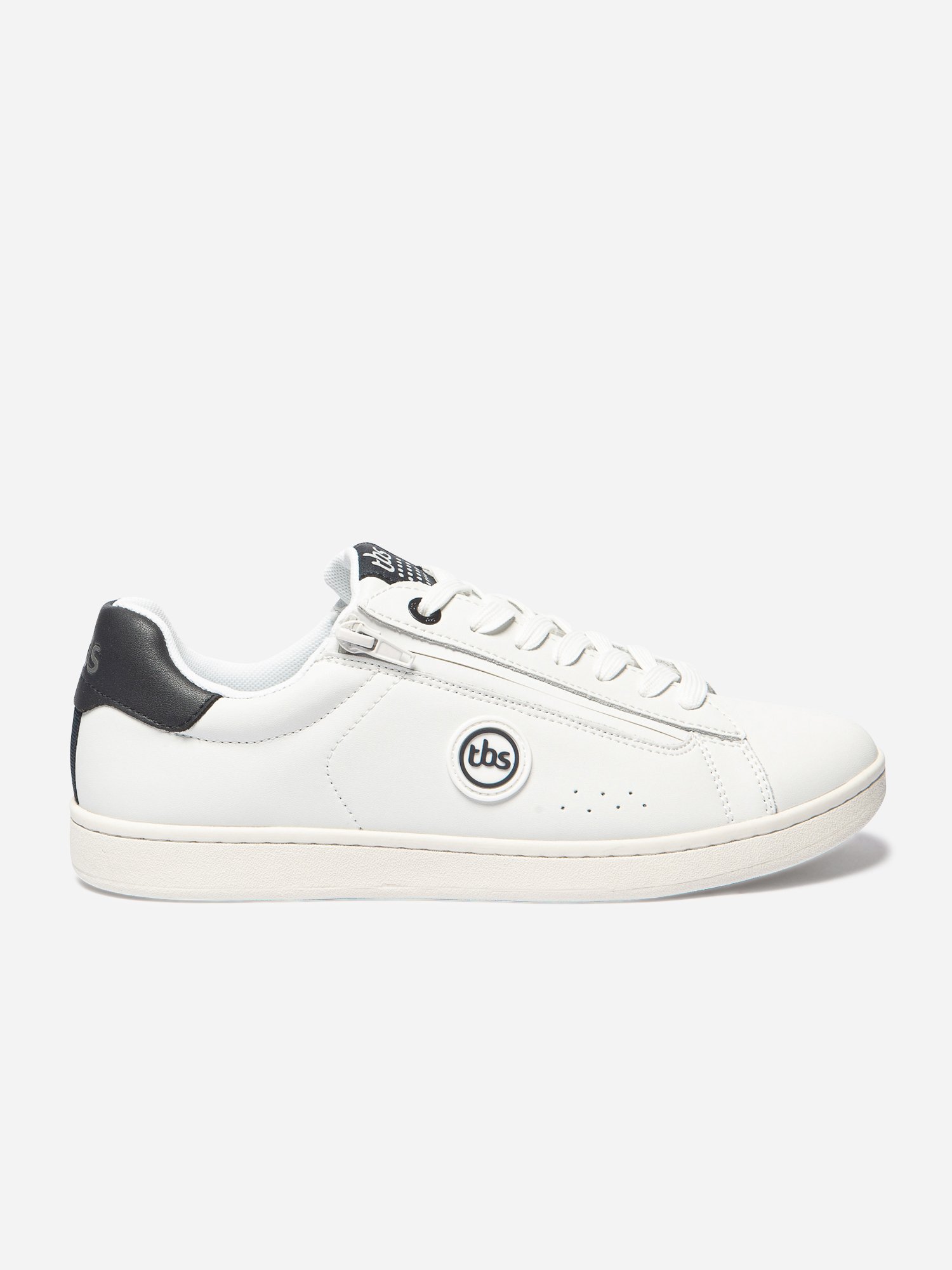 Baskets Homme Zippées Coloris Blanc
