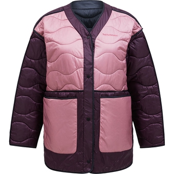 Peak Performance Helium Reversible Synthetic Isolationsjacke Black / Bitter Root / Mystic Purple Damen
