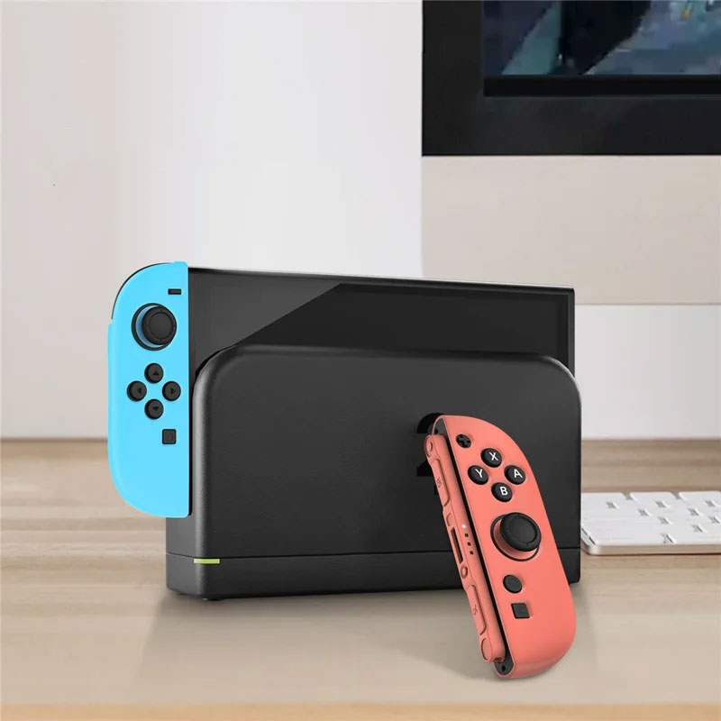 (1 Paar) Silikon Case Schutzhülle für Nintendo Switch 2 Joy-Con Controller Cover - Schwarz
