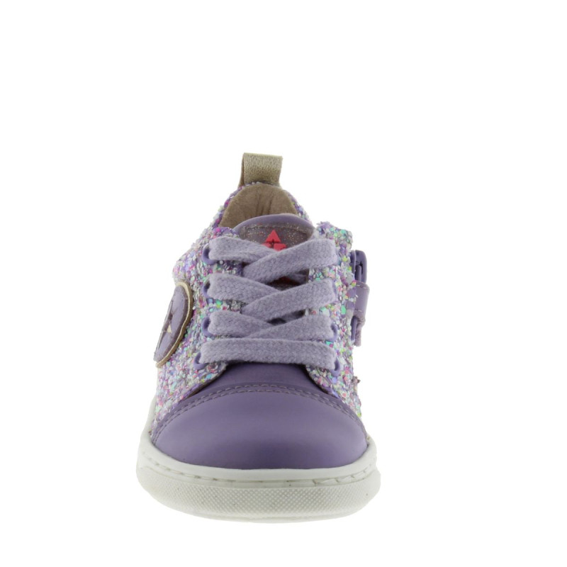 Acebos Acebos Pisa Paillettes Lila Zip