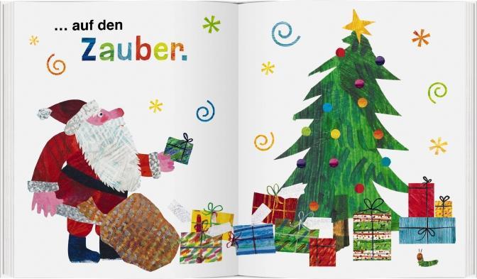 Die kleine Raupe Nimmersatt - Frohe Weihnachten