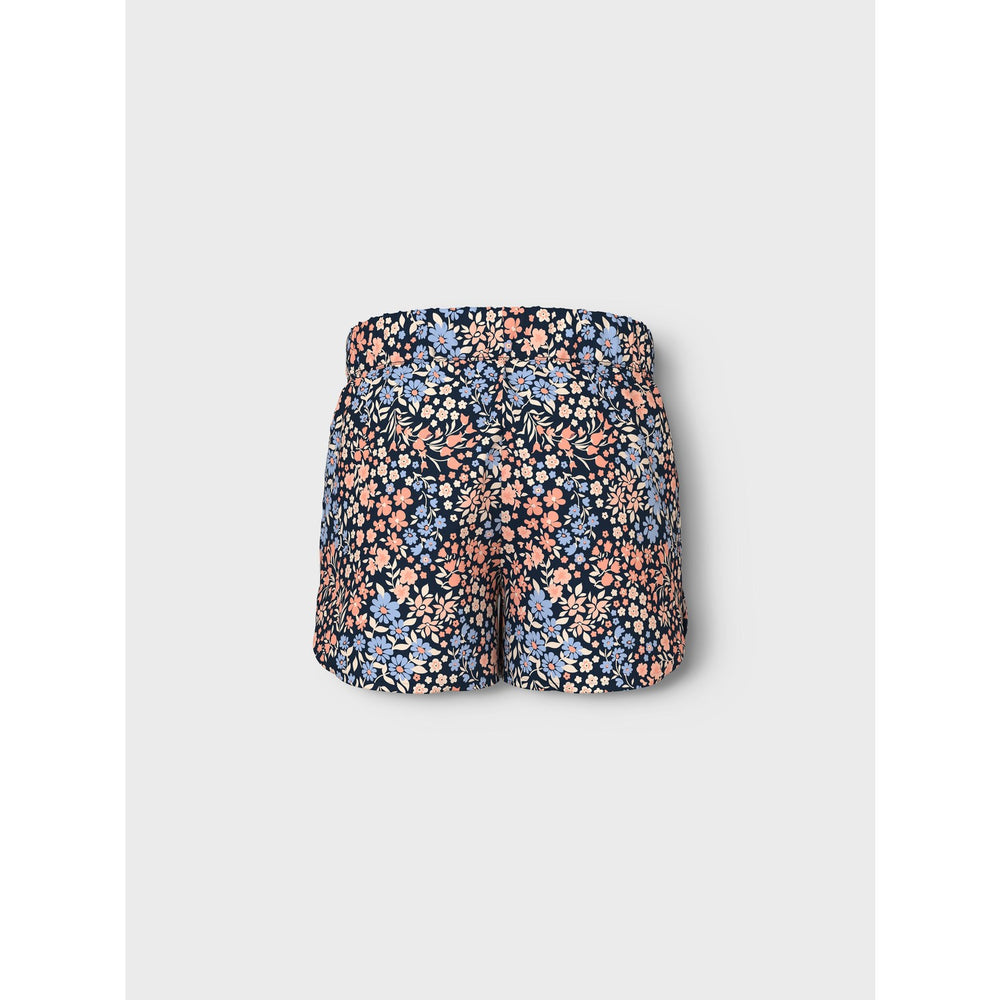 Køb Name It Dark Sapphire Flower Power Vinaya Shorts Noos