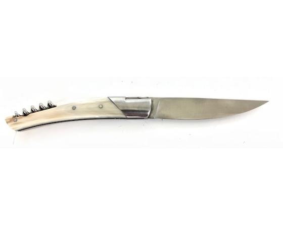 Le Thiers Pirou 2 pièces Corne Blonde Couteau de poche Le Thiers par Goyon Chazeau