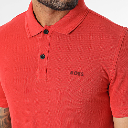 Polo Manches Courtes Slim Prime 50468576 Rouge