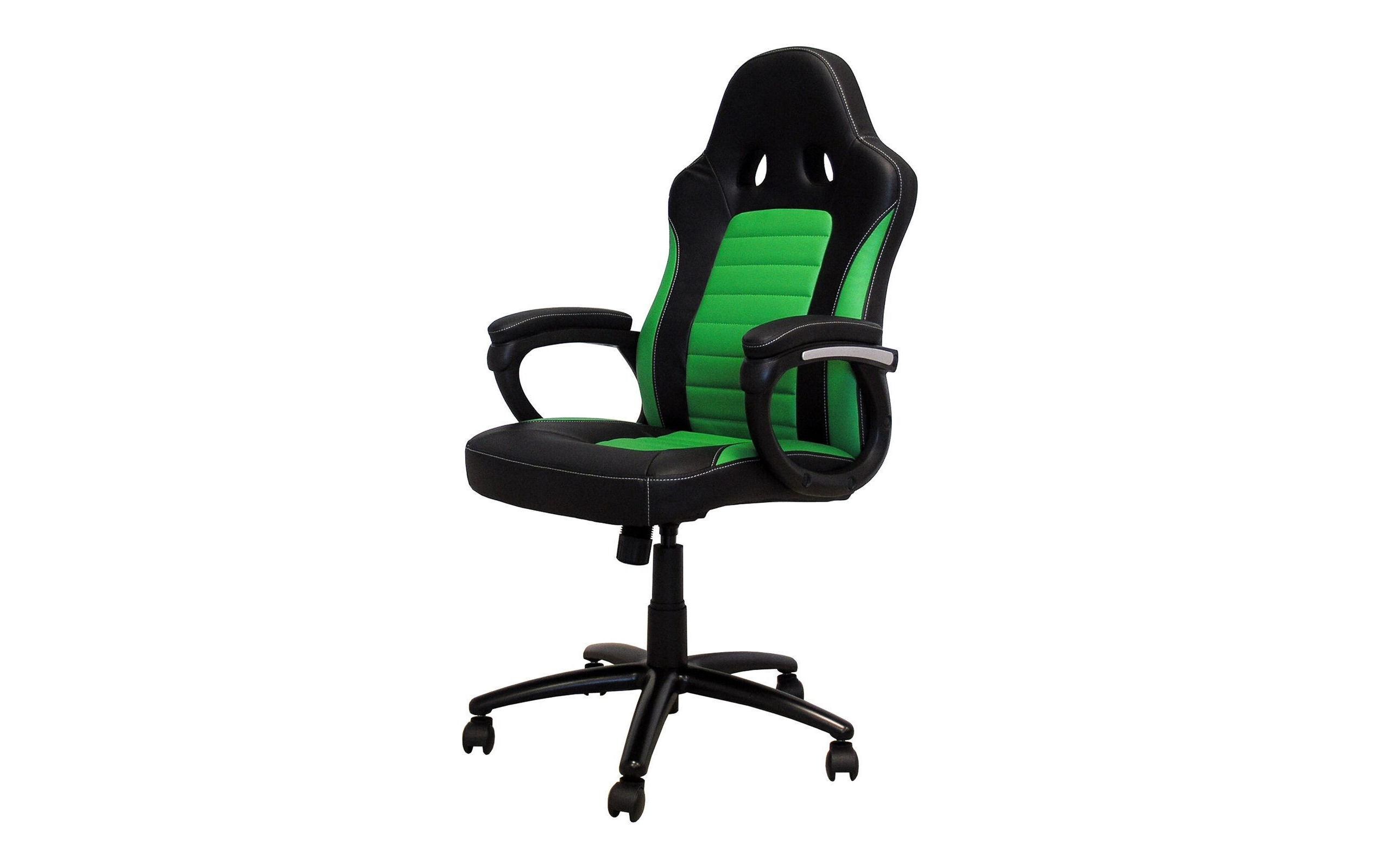 Gaming-Stuhl CL-RC-BG Grün/Schwarz<br>Besonders bequemer Computersessel
