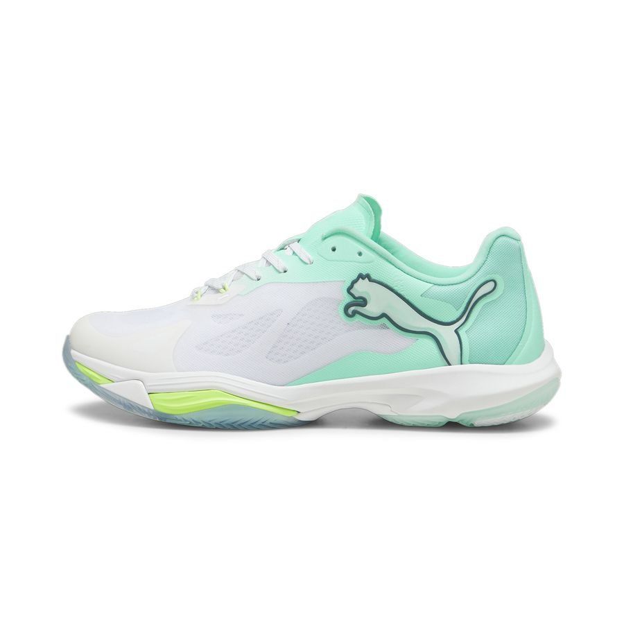 PUMA Chaussures d'entraînement Vantage Nitro W  - Blanc/Bleu/Fizzy Apple Femme