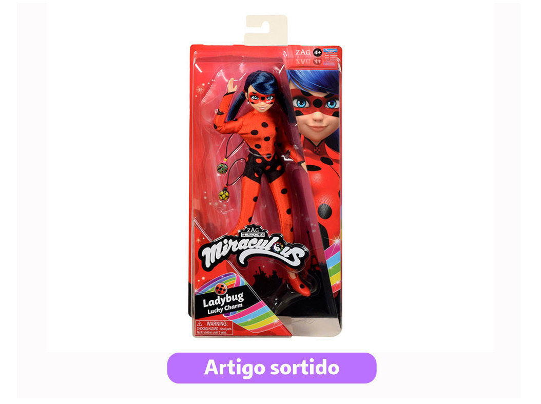 BONECA LADYBUG MODELOS SORTIDOS