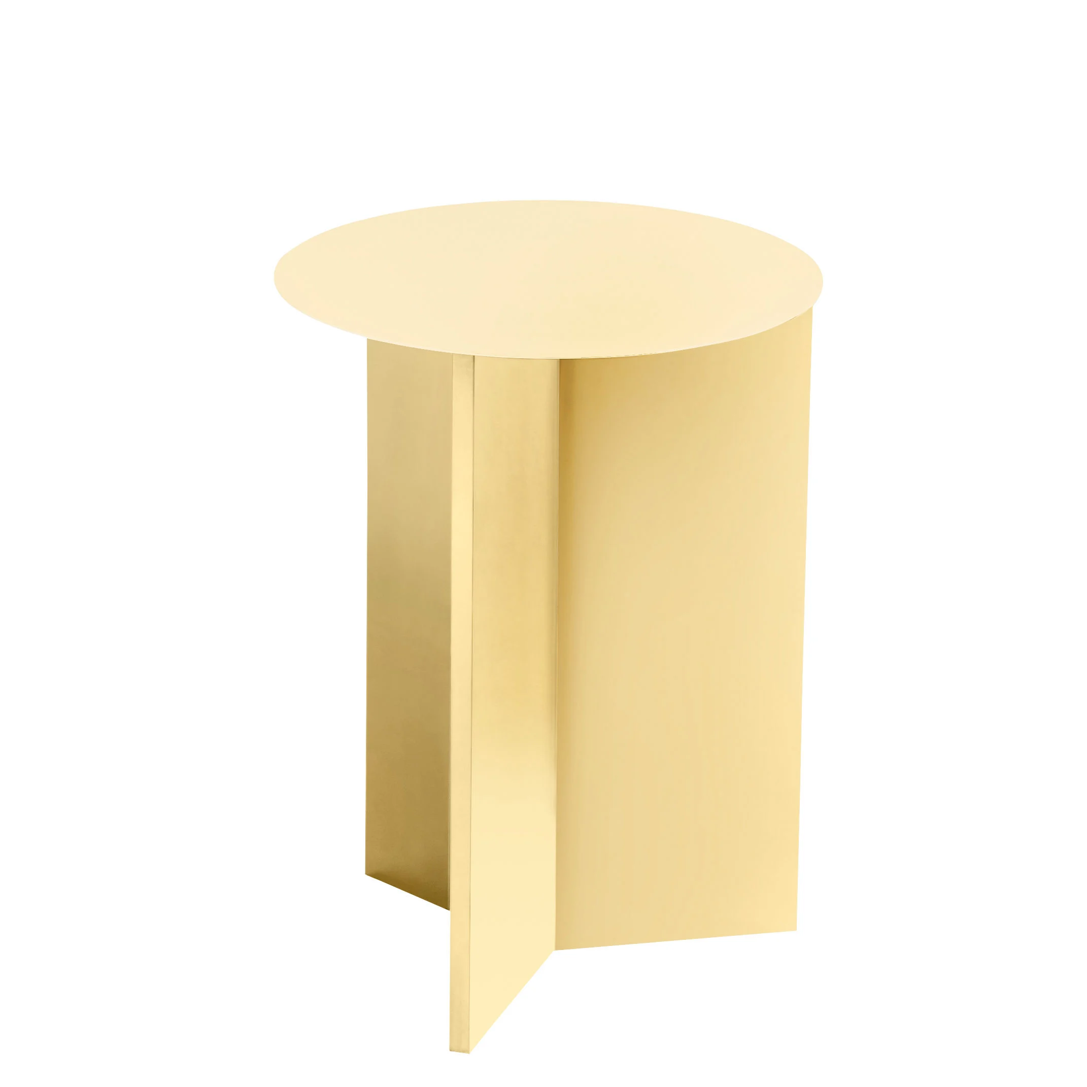SLIT METAL - Table d'appoint métal | Jaune