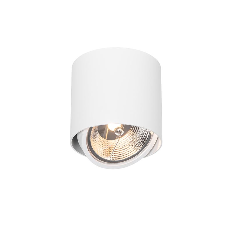 Smart opbouwspot wit draai- en kantelbaar incl. Wifi GU10 111mm - Impact